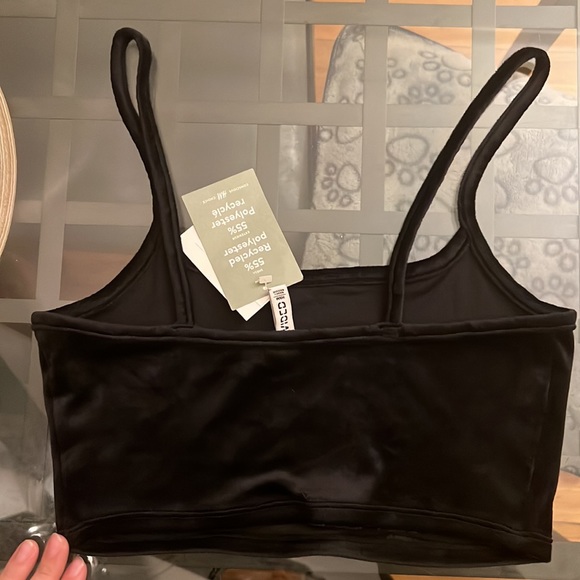 Velour Crop Top - Picture 2 of 2